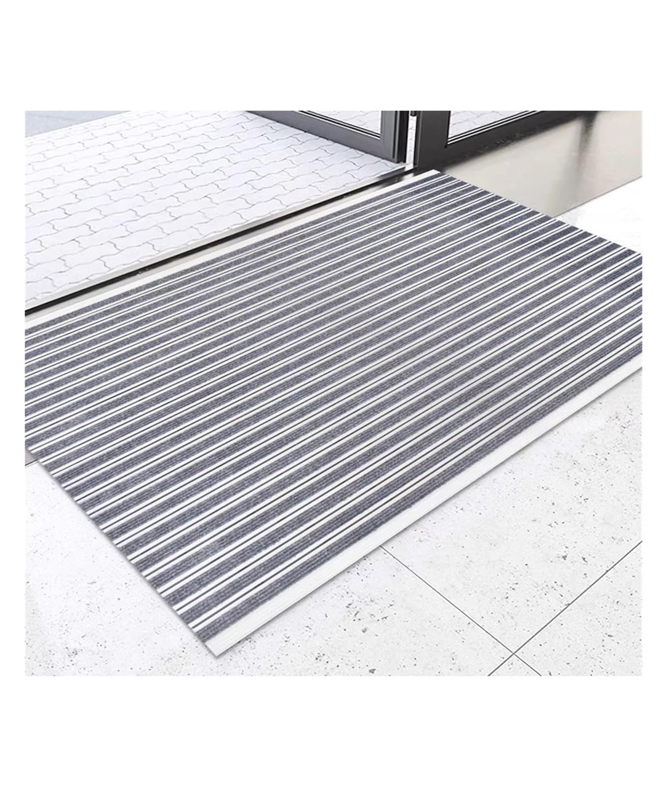 Felpudo de aluminio de alta resistencia y tamaño extra grande
