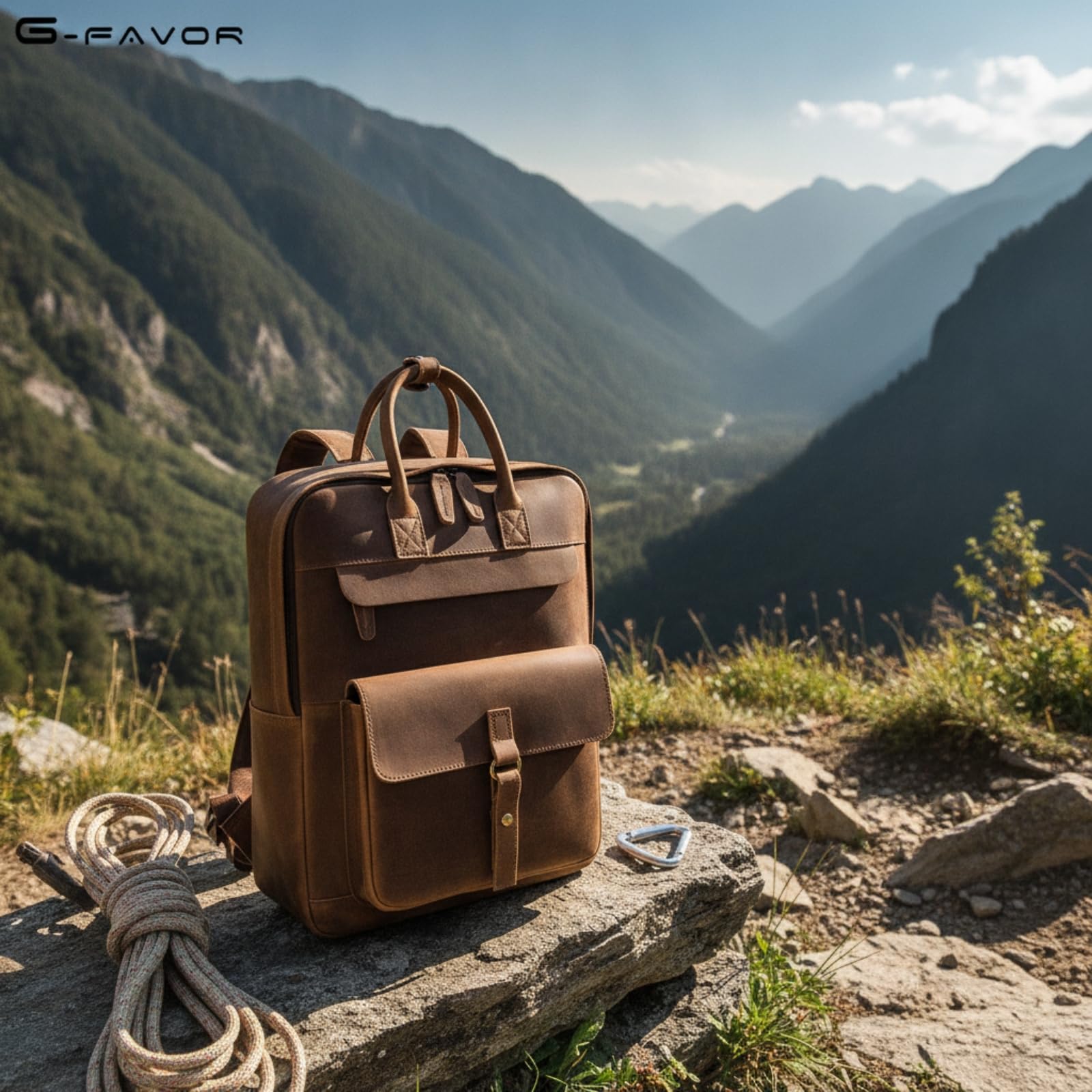 KESOTO Mochila con talles | Unisex, Mochila para Portátil, Multibolsillos, Bolsa, Senrismo, Estudiantes
