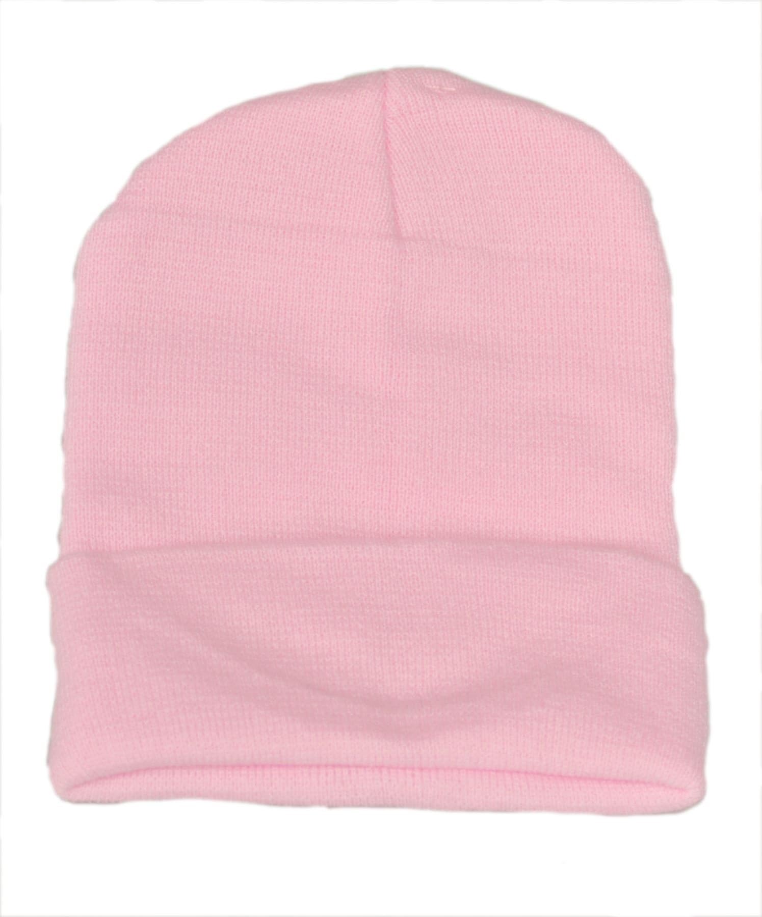 Pink New Solid Winter Long Beanie