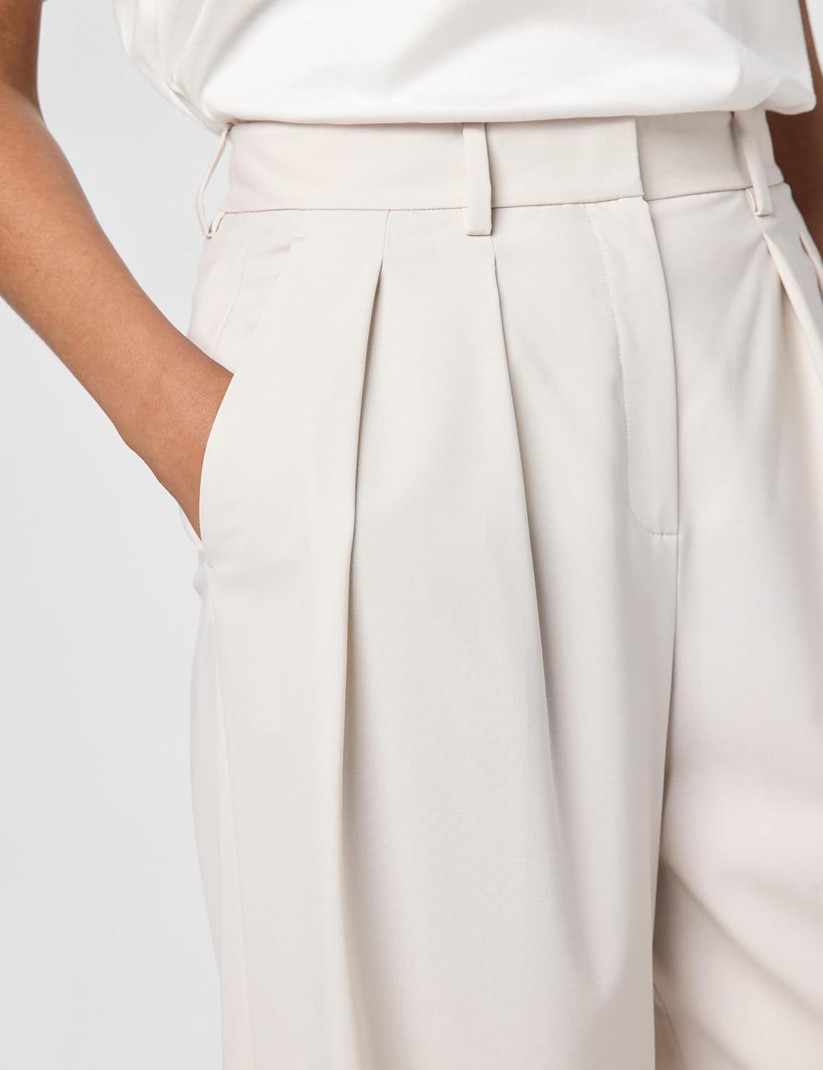 Theory Women's Double Pleat Pant - Image 4