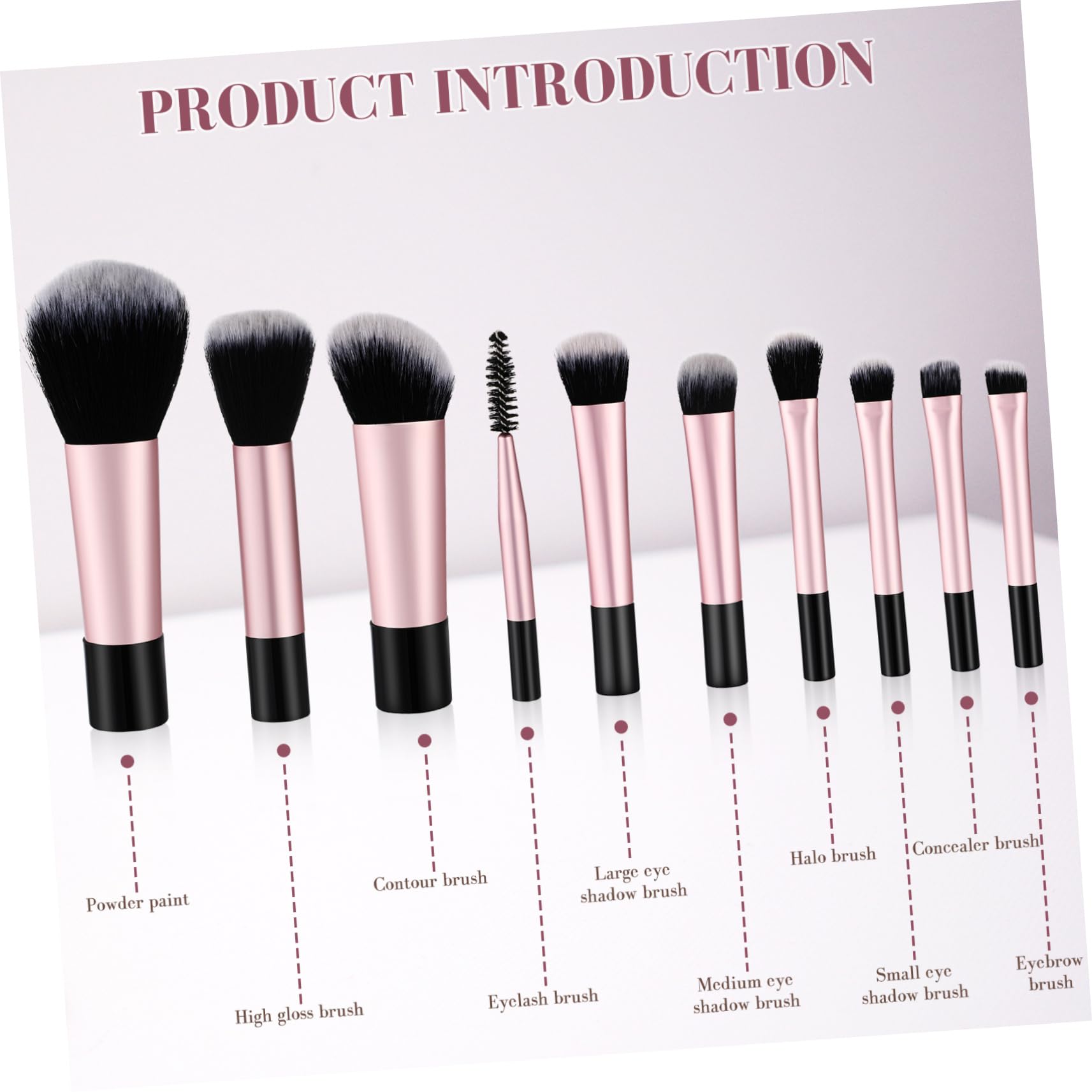 Didiseaon 30 Piezas Mini Juego De Brochas De Maquillaje Brochas De Maquillaje De Viaje Mini Brochas De Maquillaje Brochas De Maquillaje De Viaje Kit De Brochas De Maquillaje Elementos