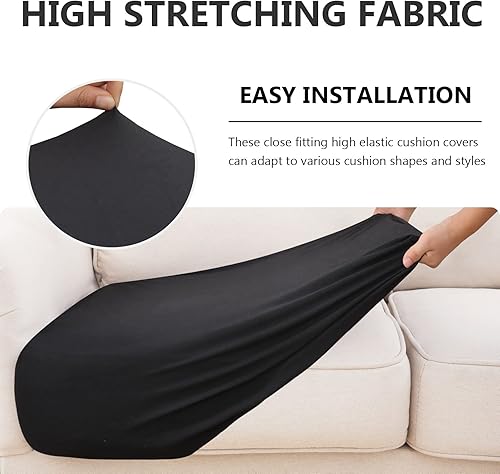 Miniatura 5 de hyha Fundas de cojín impermeables para sofá, funda elástica para asiento de sofá para perro, lavable, antideslizante, impermeable, fundas de cojín