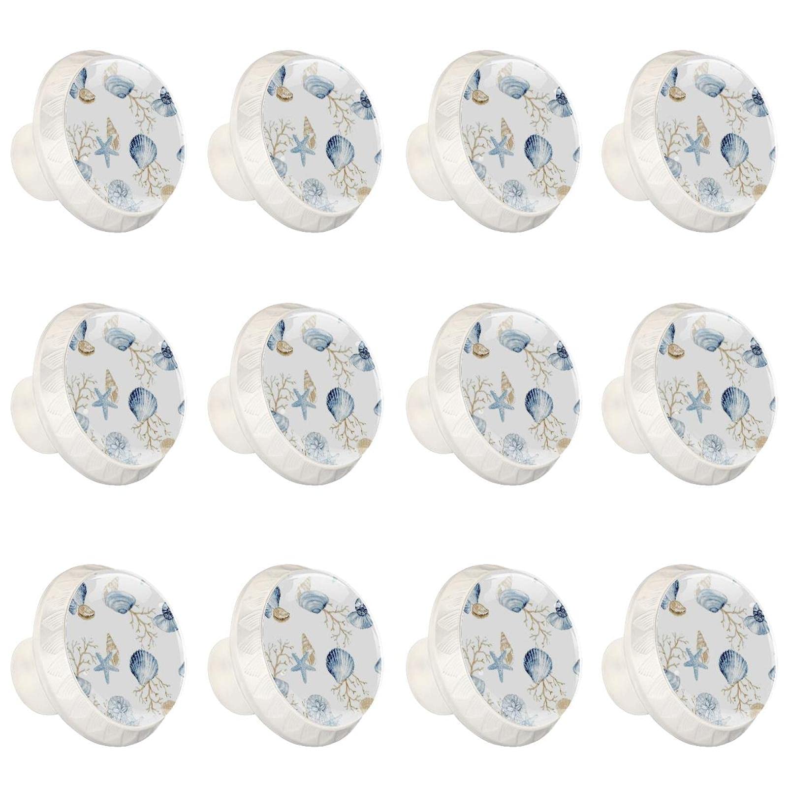 Boutons d'armoires de cuisine boutons décoratifs ronds de placard
