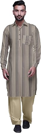 Atasi Indian Pathani Kurta Pajama for Men Party Dress Mens Kurta Pyjama