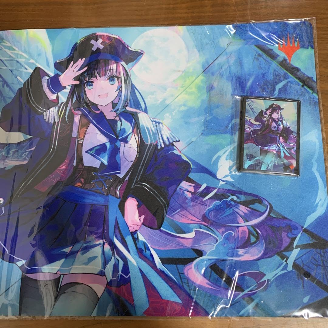 Amazon.co.jp: MTGマジックザギャザリング幽体の船乗り プレイマット 