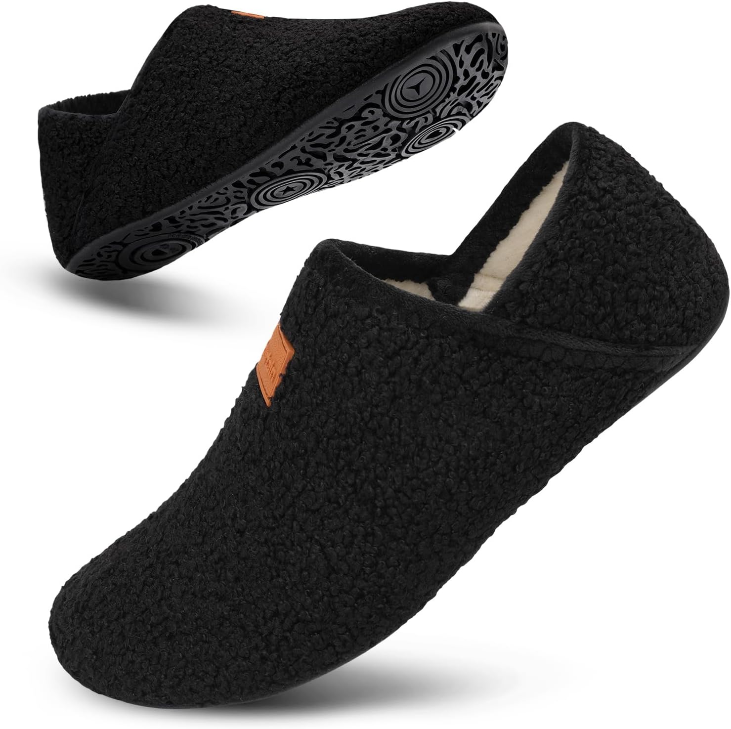 ScurtainSlippers for Women Men House Slipper Socks Lightweight Unisex Adults Barefoot Shoes Non-Slip Travel Slippers