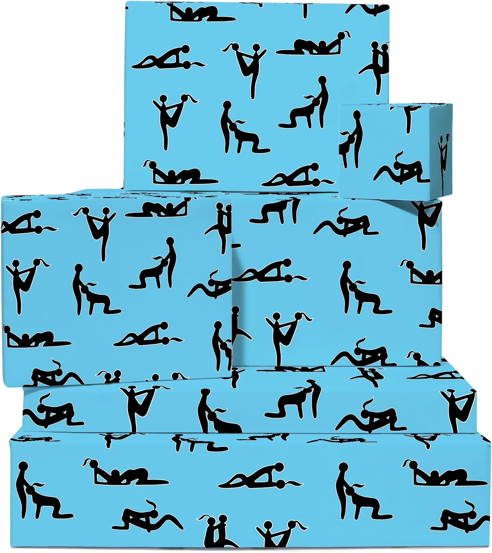 Anniversary Funny Rude Gift Wrap - Bridal Shower & Christmas Wrapping Paper - Valentines Gift Wrap - Comes With StickersThe Forest Stewardship Council