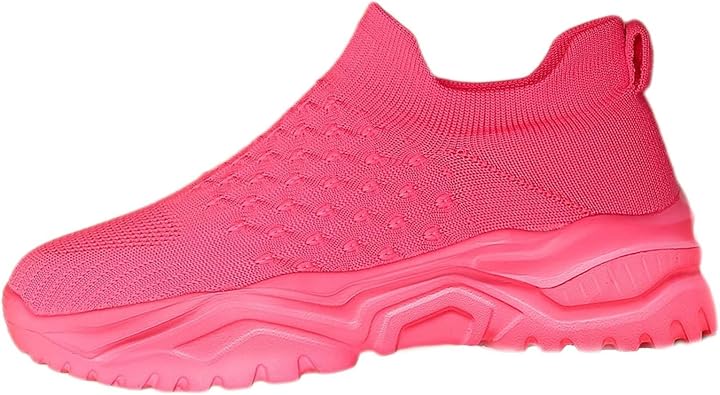 Nurse Babe Shoes Womens Mens Ortho Cloud Soft Sole Sock Sneakers,Lightweight Breathable Slip-On Mesh Tennis Sport Shoes,Unisex Thick Bottom Arch Support Running Gym Orthopedic Sneakers