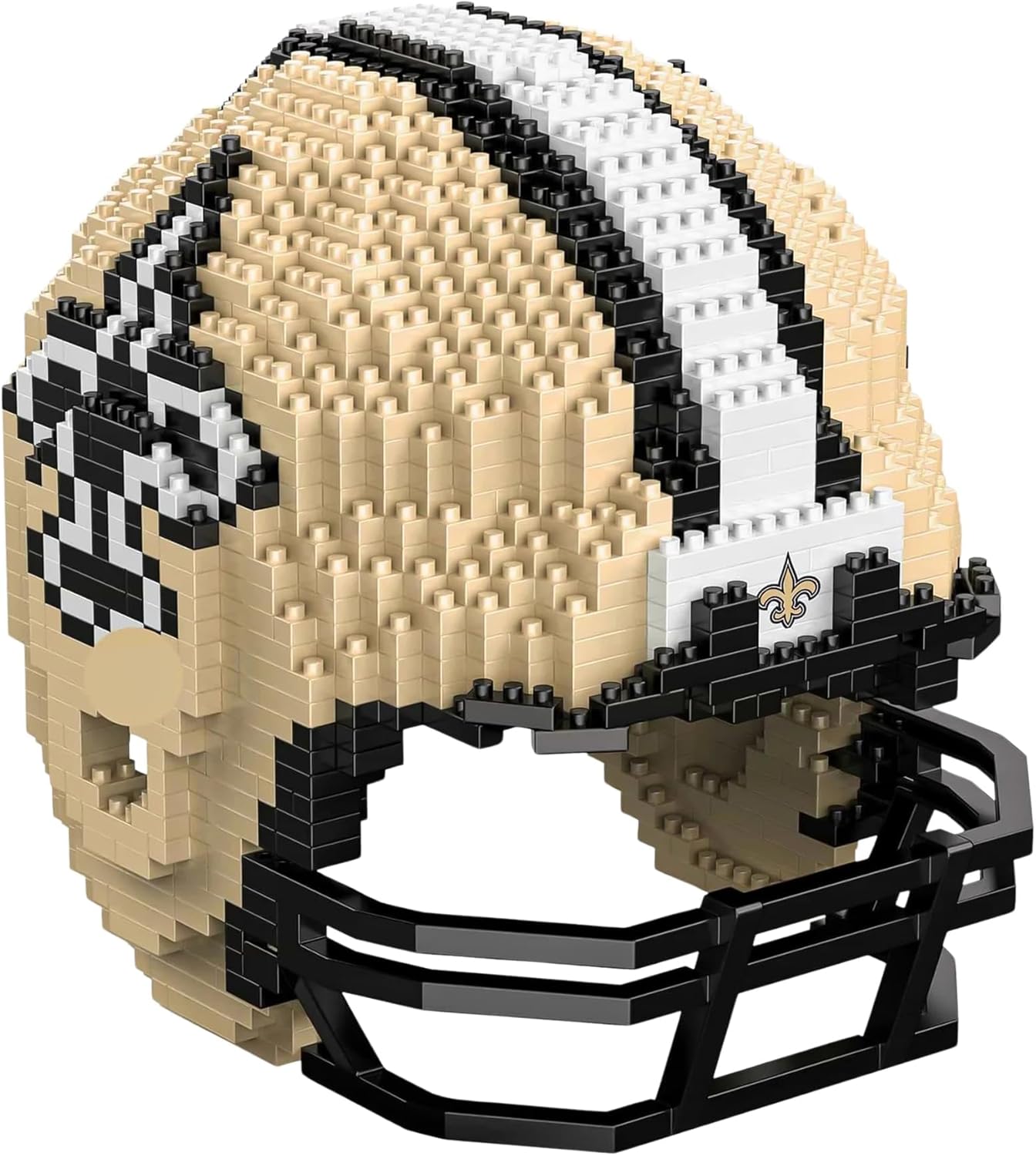 FOCO Unisex NFL 3D BRXLZ Puzzle Replica Helmet Set