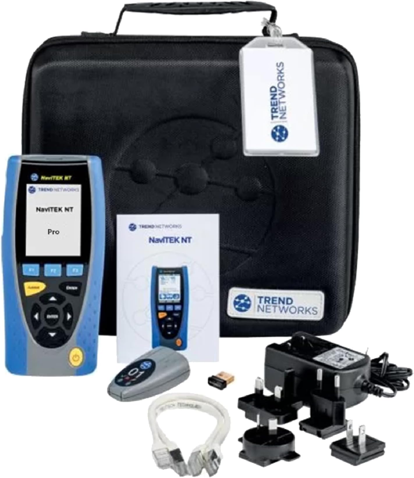 - TREND Networks | R151006 | NAVITEK NT PRO |Touchscreen Copper and Fiber Network | Includes Network Service Detection,Traffic Monitoring & Built-in PDF Reporting