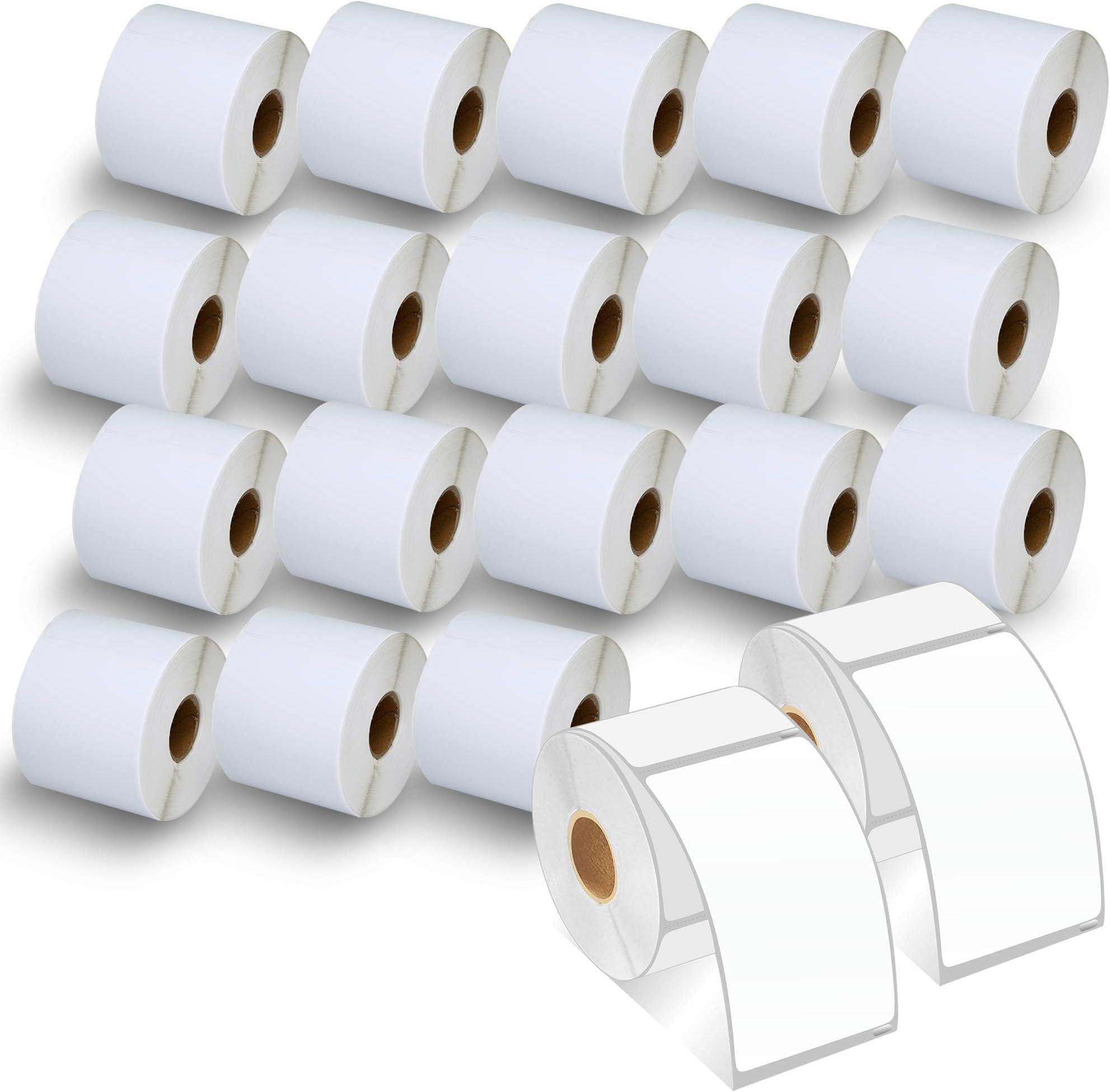 BETCKEY - Compatible DYMO 30256 (2-5/16" x 4") Shipping Labels, Perforated, Compatible with DYMO Labelwriter 450, 4XL, NOT Fit 550 & 5XL [20 Rolls/6000 Labels]