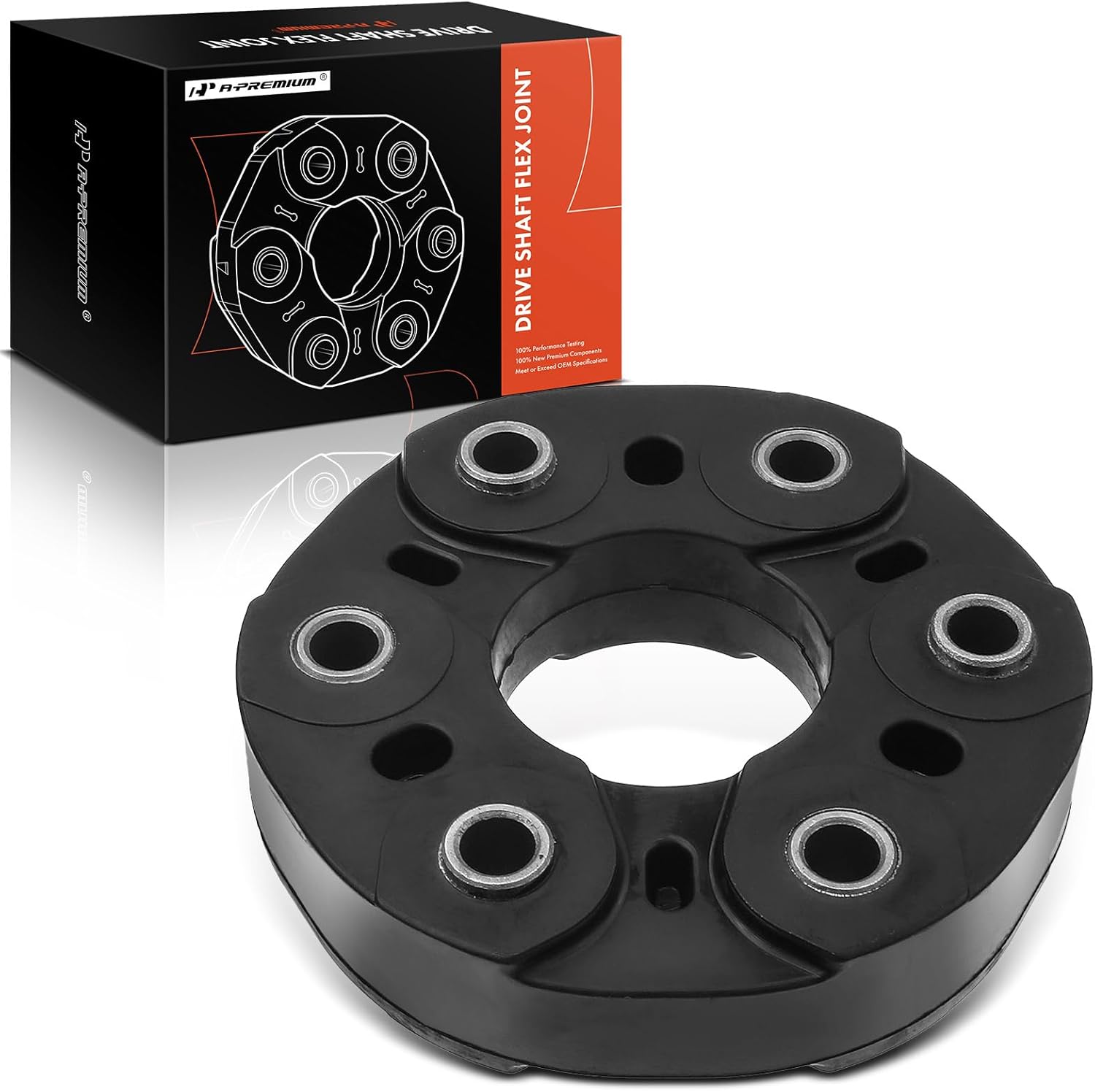 A-Premium Drive Shaft Coupler Flex Joint Propshaft Coupling Compatible with Mercedes-Benz W210 1996-2002 W220 C215 R230, Without accessory, Replace# 2104110215
