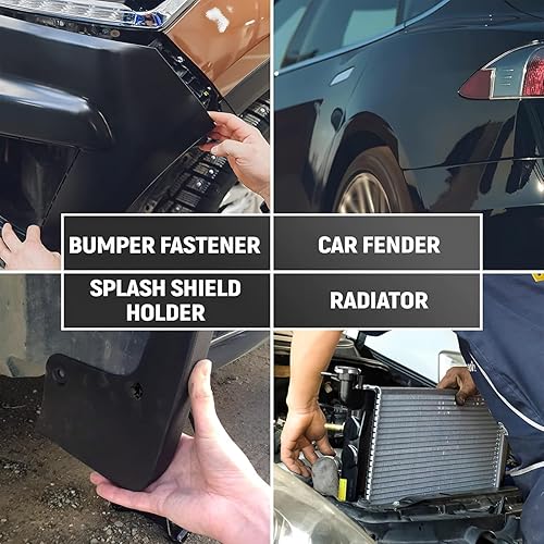 Miniatura 5 de Bittwee 40 clips de retención para panel de moldura de puerta de automóvil, compatible con B7 A4 B8 Golf MK6 y más, accesorios para interiores de