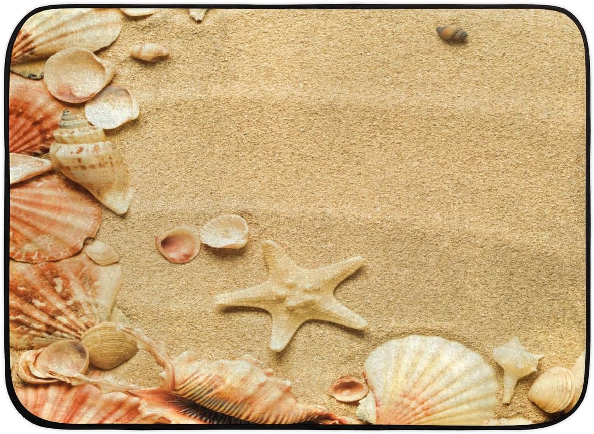 Bathroom Rug Mat 48”x72”/4’x6’, Non Slip Rug Pads for Hardwood Floors and Tiles, Reusable and Washable Tape for Area Rugs, Dual Sided Adhesive Gripper Keep Corners Flat