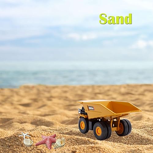 Miniatura 4 de Qcar Vehículos de camiones de potencia fuerte, camión a escala 160, camiones de juguete para niños