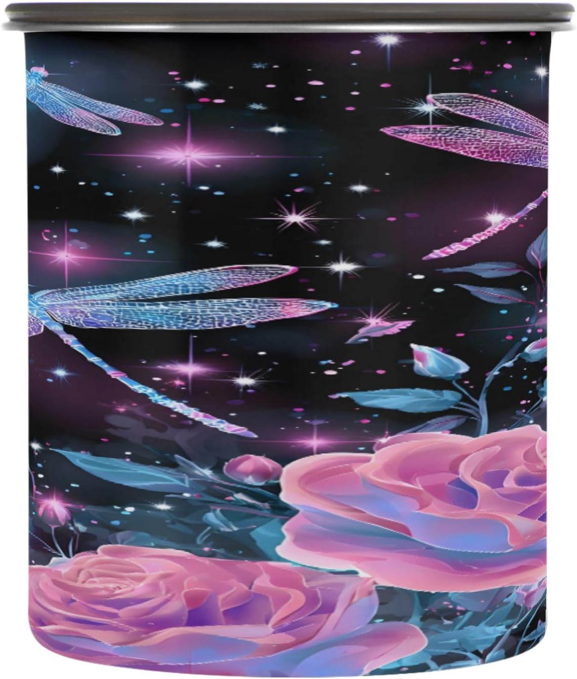 ALAZA Dispensador de Alimentos 30 oz Acero Inoxidable con Tapa