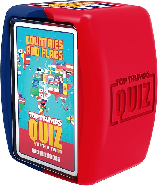 Countries and Flags Top Trumps Quiz Game