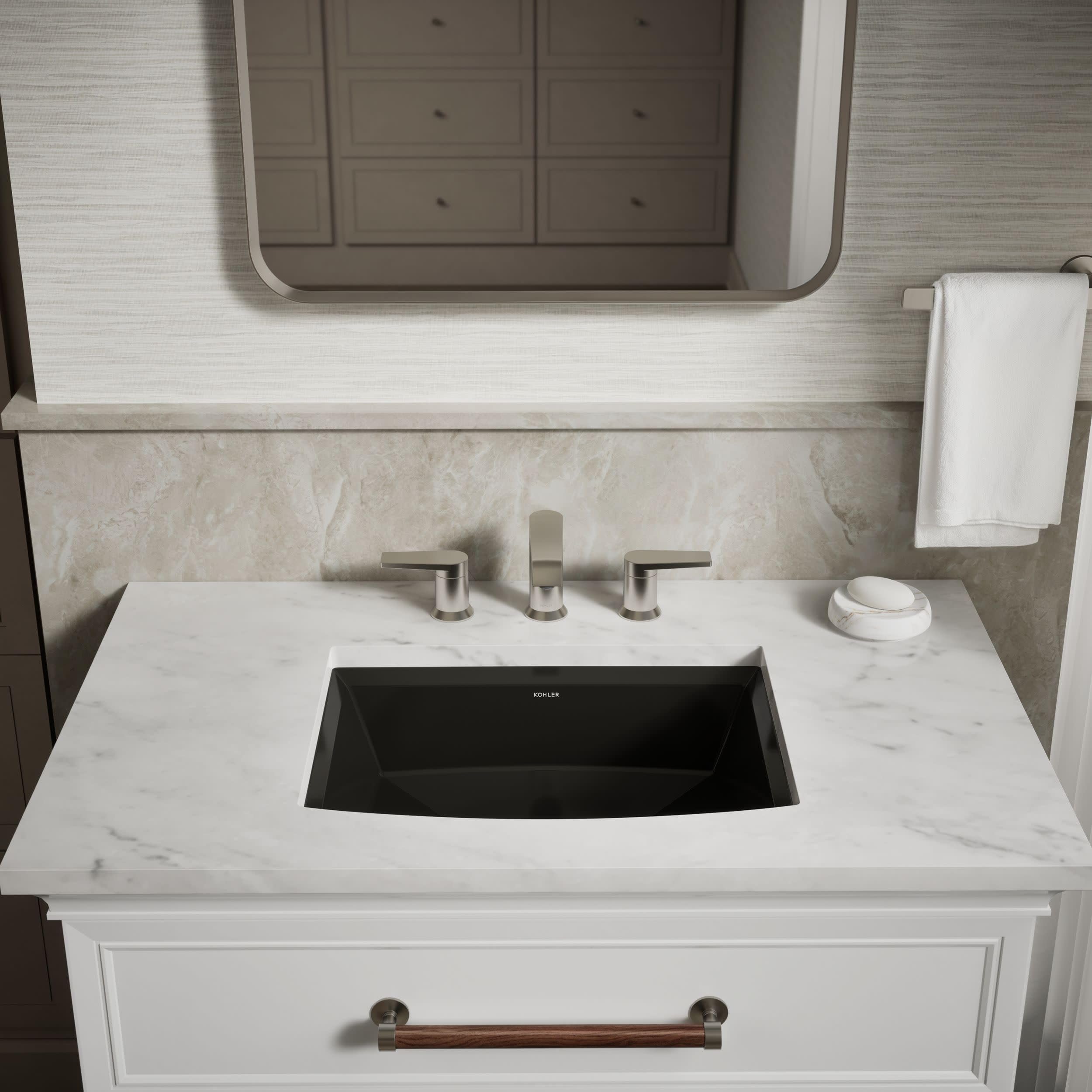 KOHLER K-2355-47 Archer Lavabo encastrable
