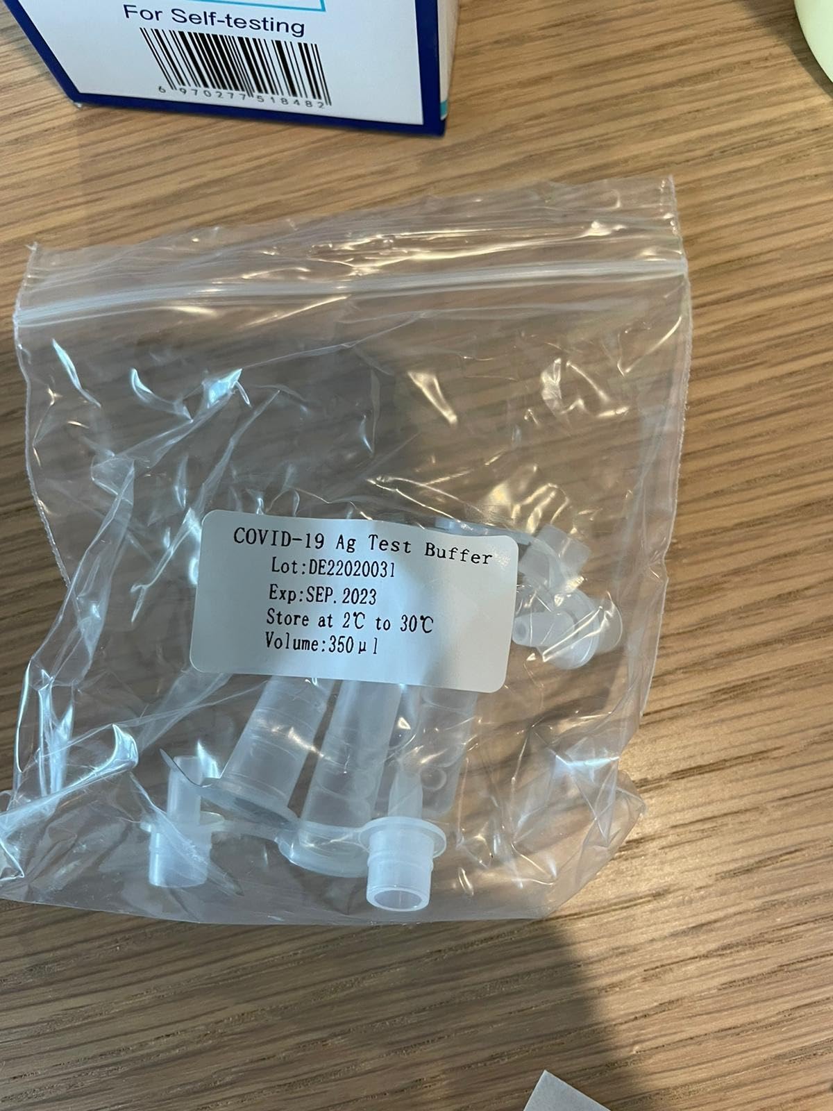 2San Lyher Rapid Antigen Covid Test Kit 5 Pack Quick Results