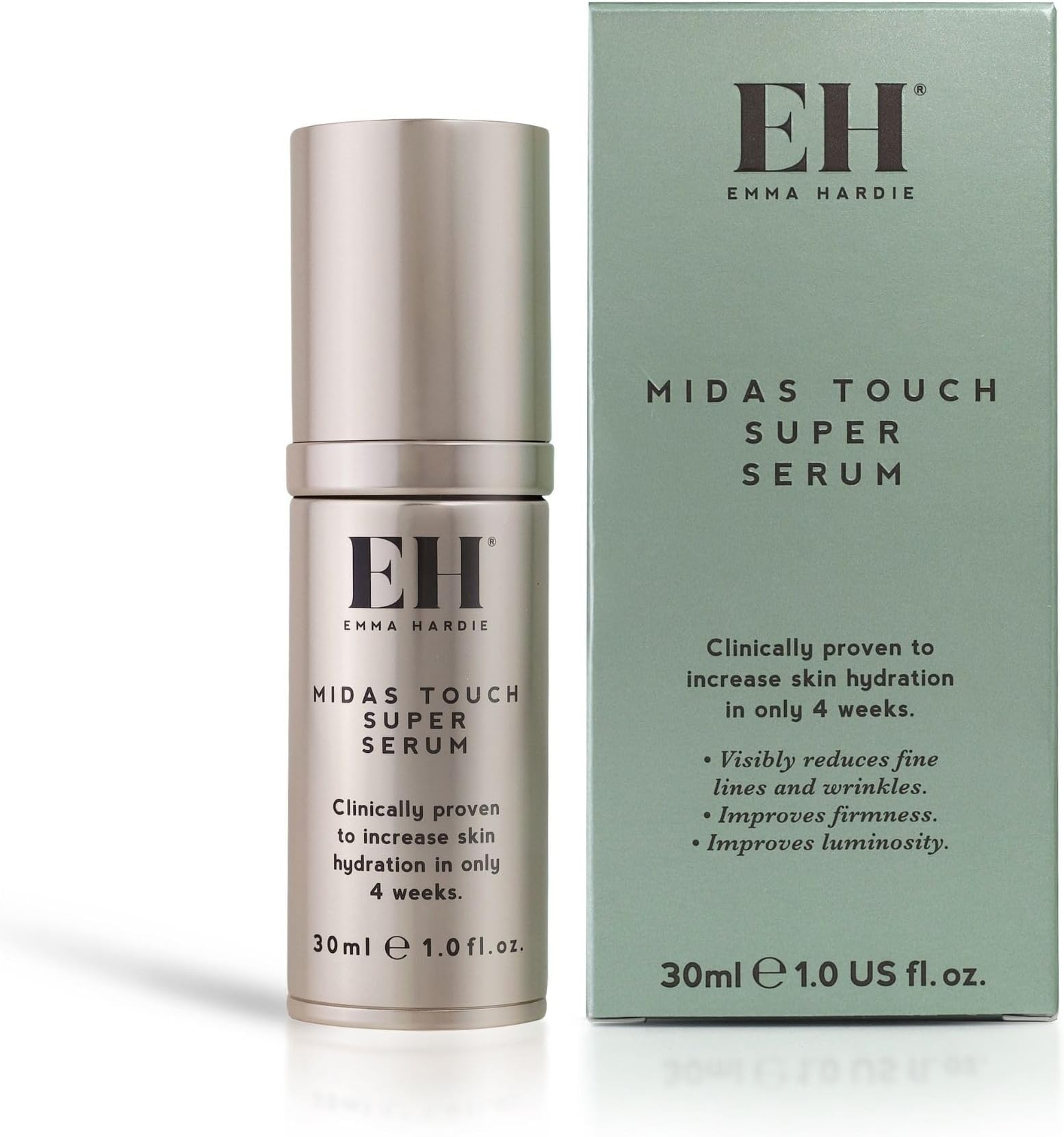 Emma Hardie Midas Touch Anti-Aging Super Serum, Facial Serum for Anti Aging with Niacinamide, Bakuchiol, Squalane and Aloe Vera