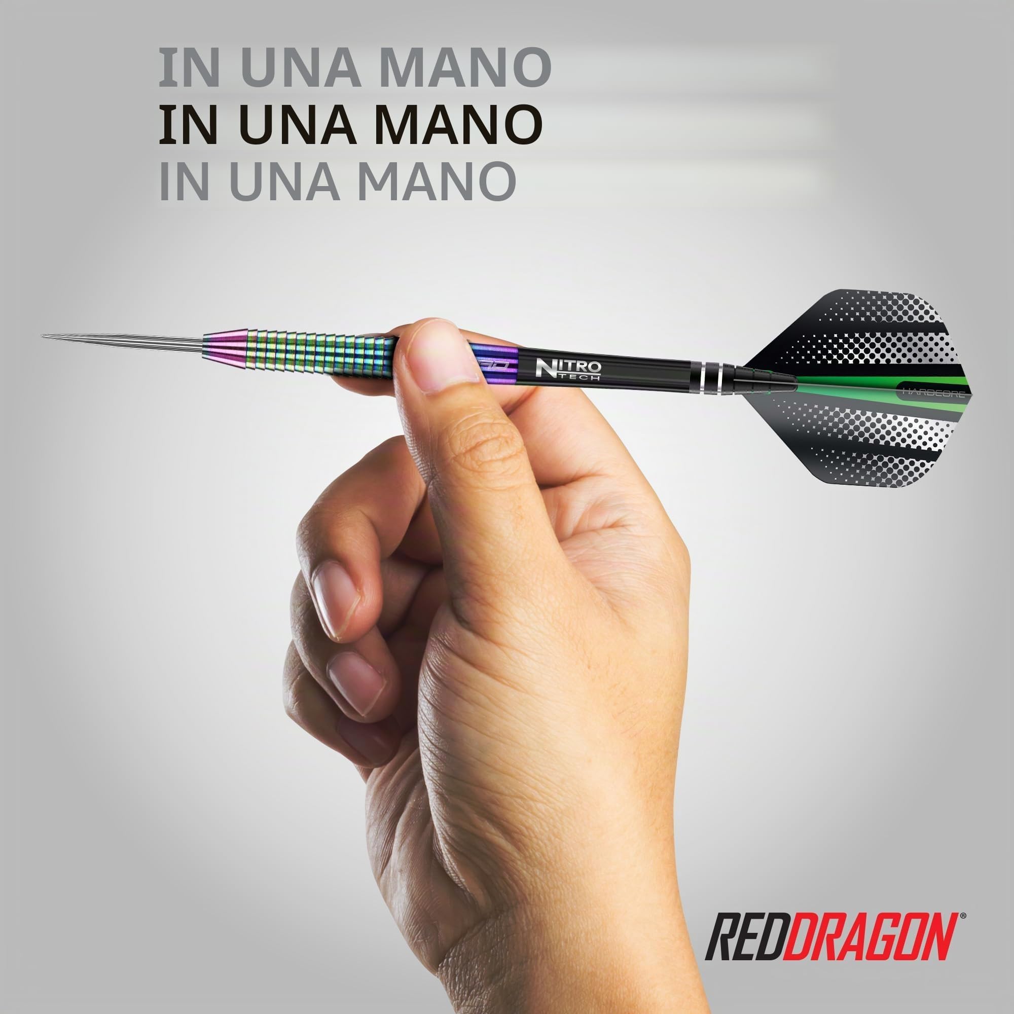 RED DRAGON Razor Edge Spectron 20g, 22g, 24g o 26g Freccette Tungsteno con Punta Acciacio, Voli e Freccette Aste