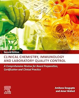 Clinical Chemistry, Immunology and Laboratory Quality Control