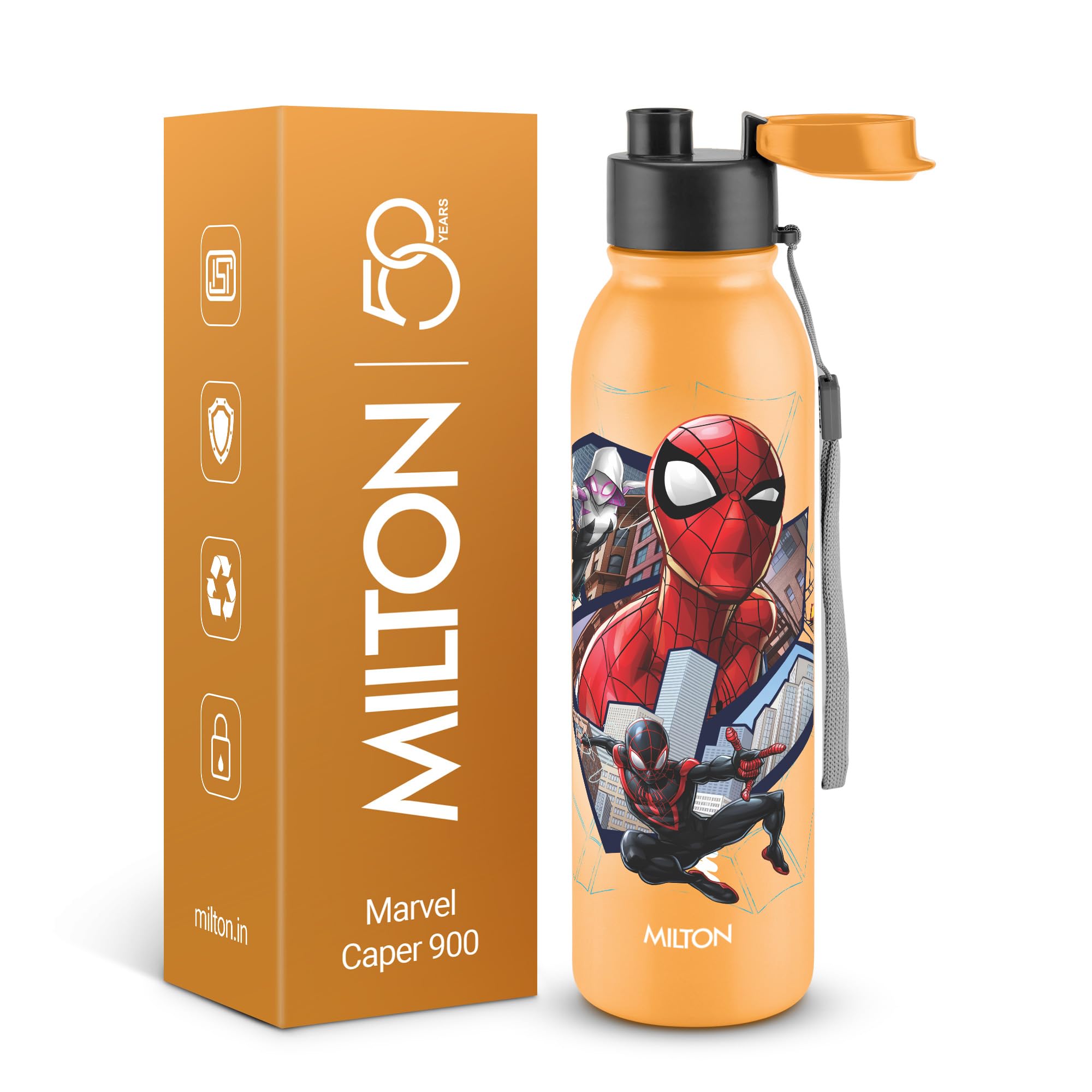 Milton Marvel Water Bottle - Stainless Steel -1 Milton Marvel Water Bottle - Stainless Steel -1