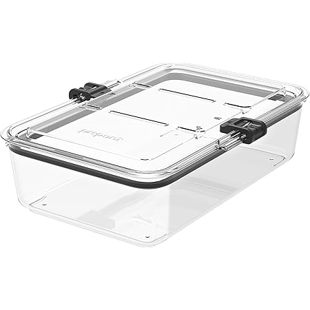 Prepara Latchlok 13 Cup Tritan Food Storage Container, Clear