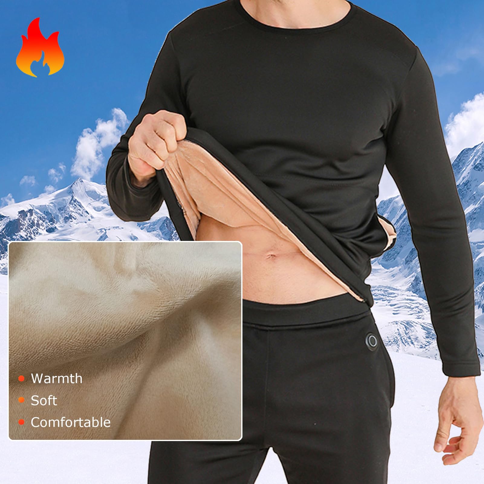 Camiseta térmica de 32 Zonas, Pantalones térmicos USB de 16 Zonas, Unisex, Ropa de Exterior con Control Remoto