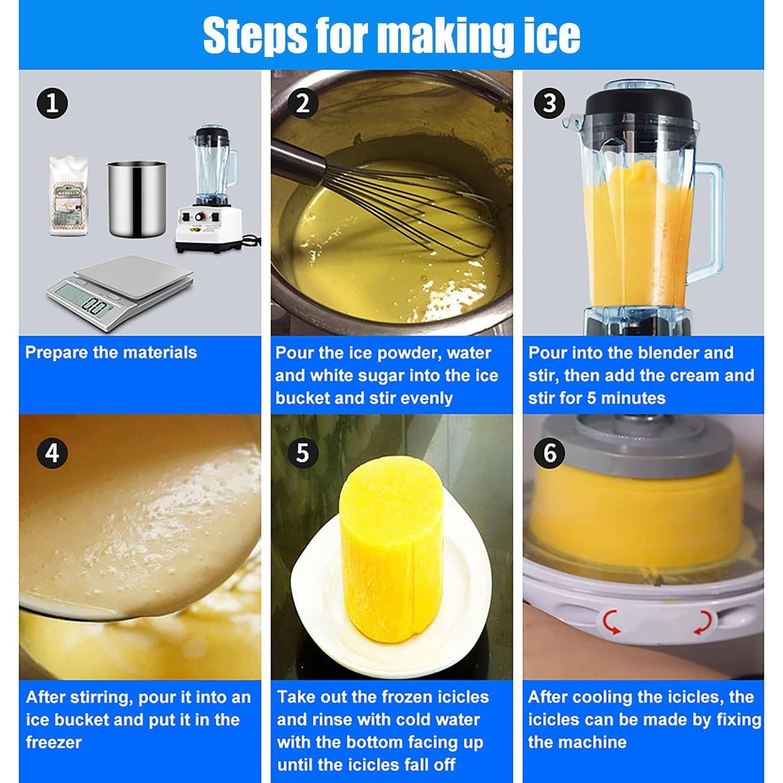 Máquina De Hielo Raspado Eléctrica De 350 W - Volumen De Hielo Raspado: 90 Kg/H, Máquina De Hielo Raspado Eléctrica - Espesor Ajustable + Manija De Elevación + Protector contra Salpicaduras