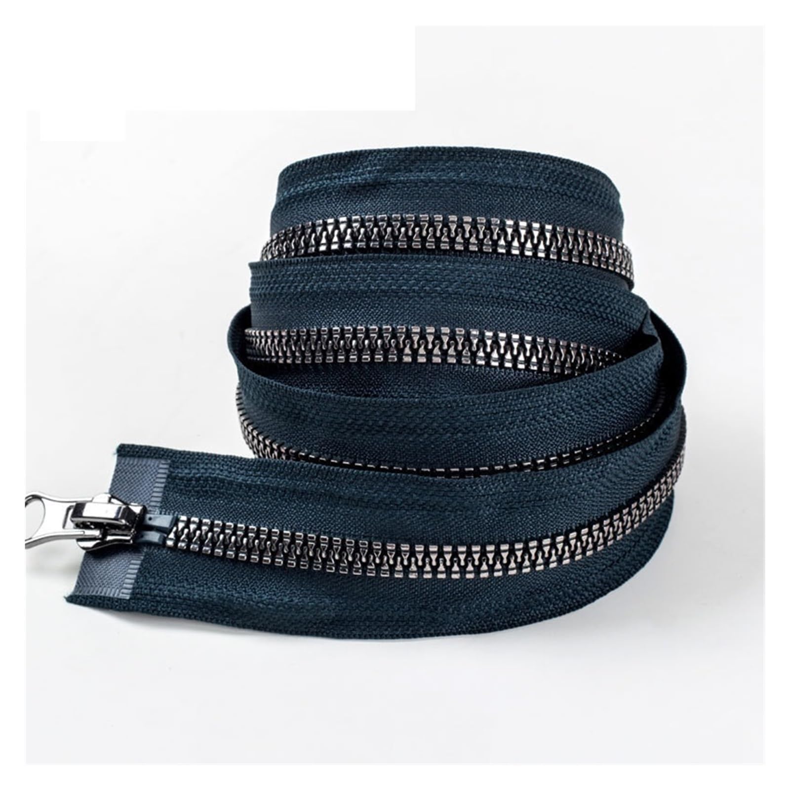 cerniere, cerniera di ricambio two way zip，zip for jacket，heavy duty zip，Two Way Zip Double Sliders Open End Two-way Zip for Bag Jacket Clothes DIY Decorative Sewing Repair Accessories Heavyweight(Dar