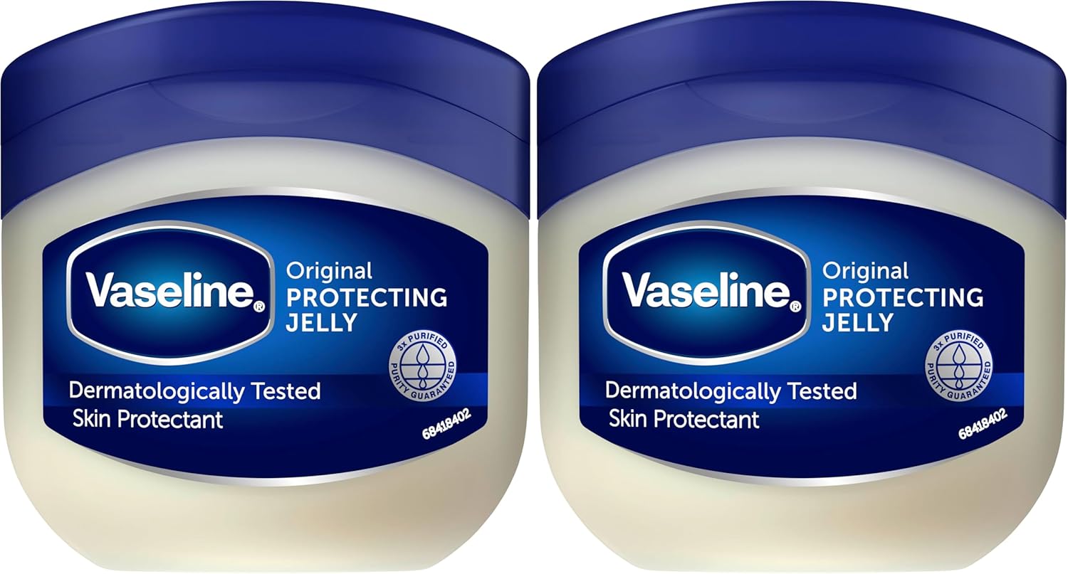 Vaseline Original Pure Petroleum Jelly, 50ml, 100746803 Pack of 2