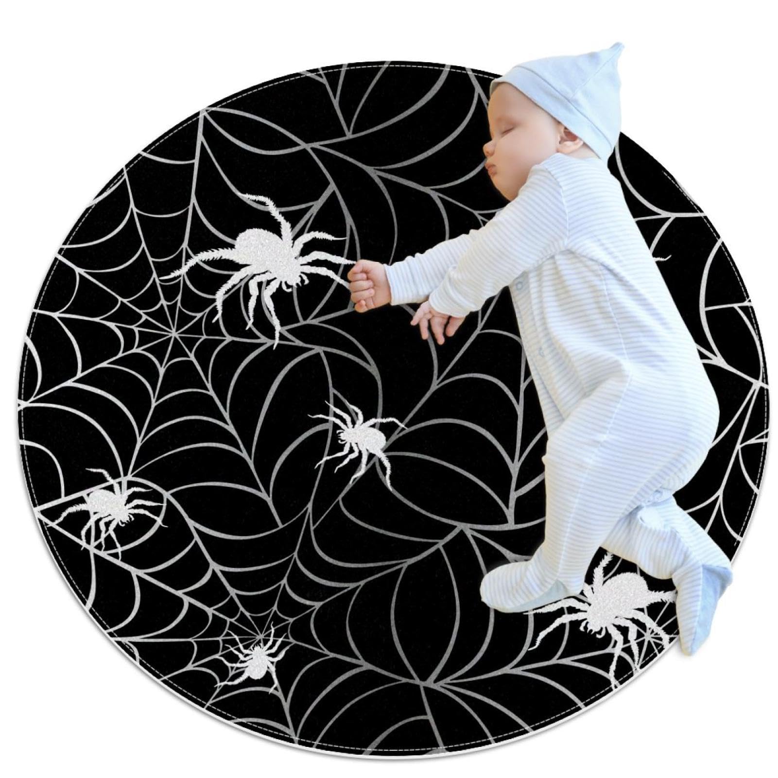 Tapis de salle de bain araignée antidérapant contre les glissades sur carrelage