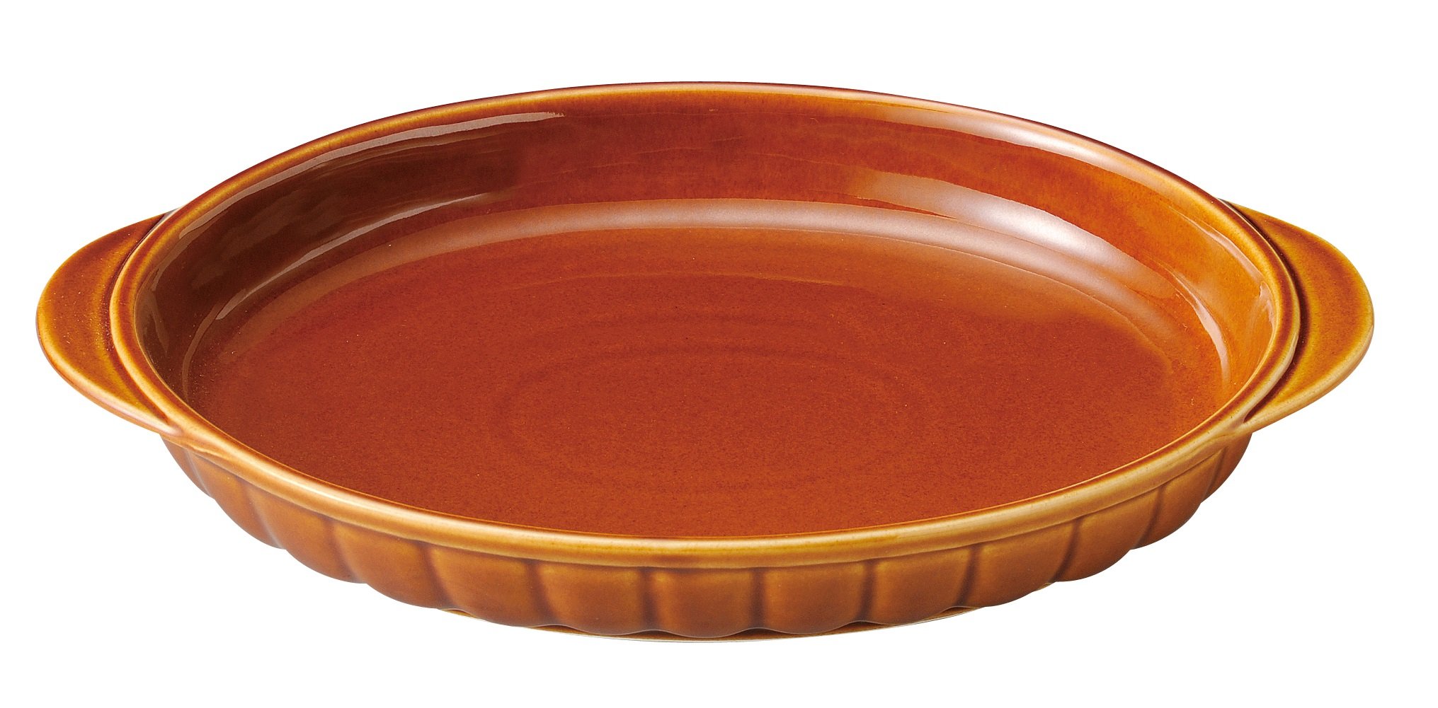 Santo Banko Ware Family Gratin Ame 16209 Shallow Pot Type