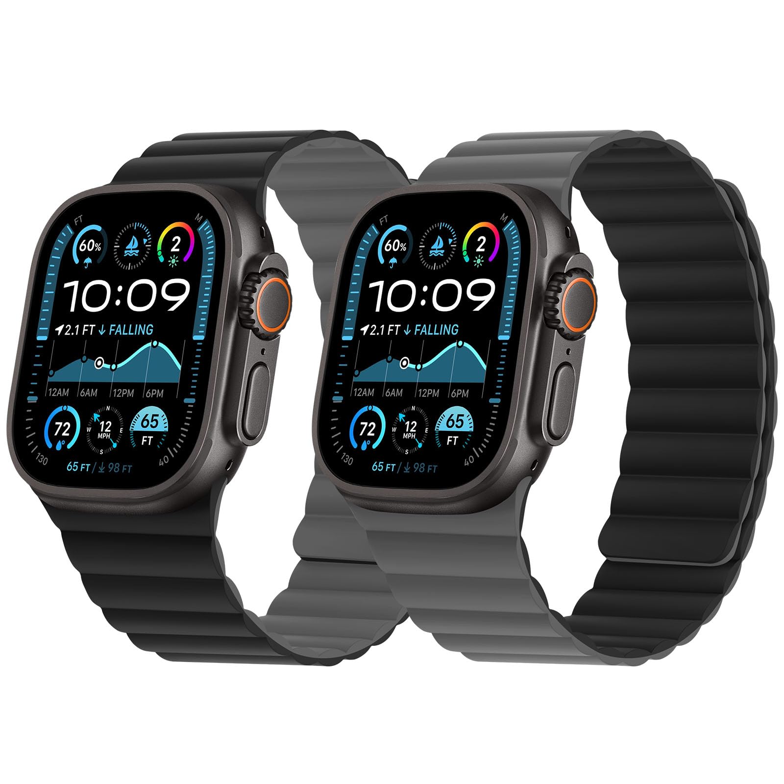 Amazon.co.jp: HITZEE 両面リバーシブルマグネットバンド Apple Watch 