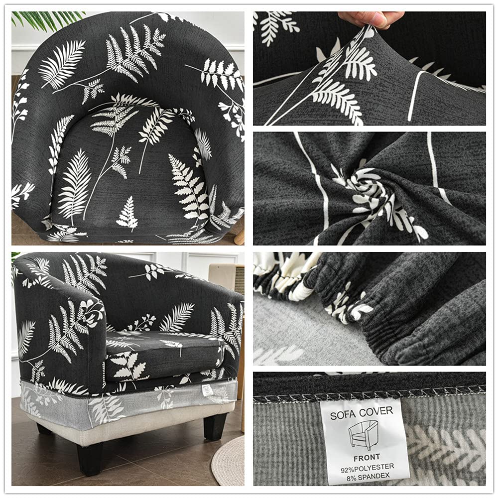 Highdi Housse De Fauteuil Cabriolet Chesterfield, Style Moderne Extensible Couverture De Fauteuil Housse De Canapé Antidérapant Lavable Revêtement De