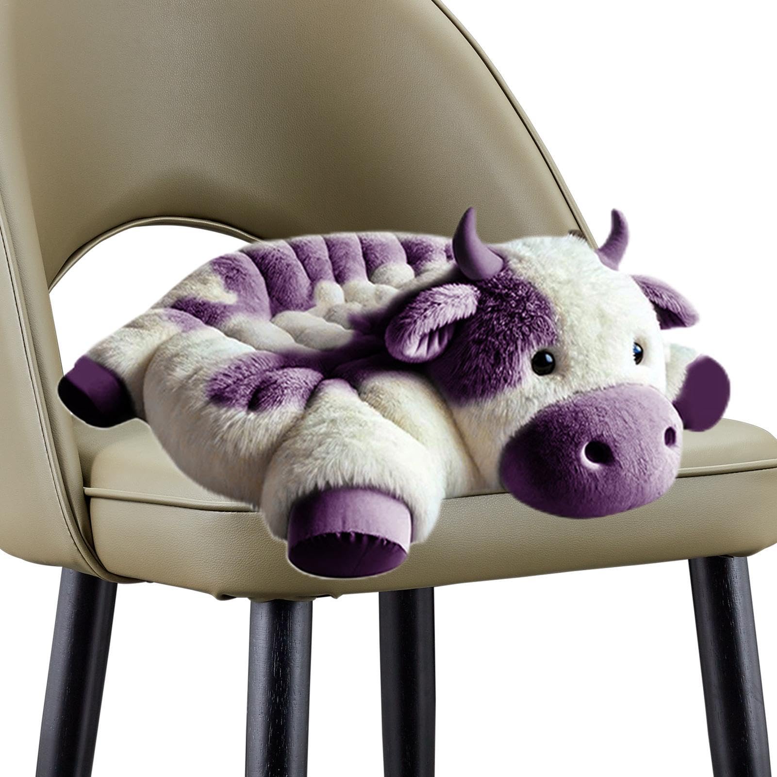 Almohada de felpa para silla de coche que evita resbalones en el asiento