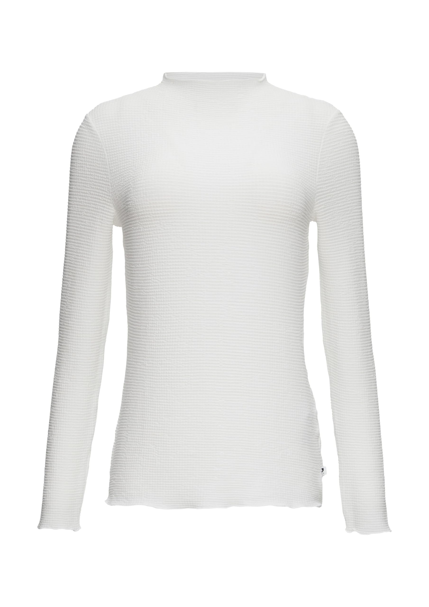 Comma Seersucker-Shirt im Slim Fit