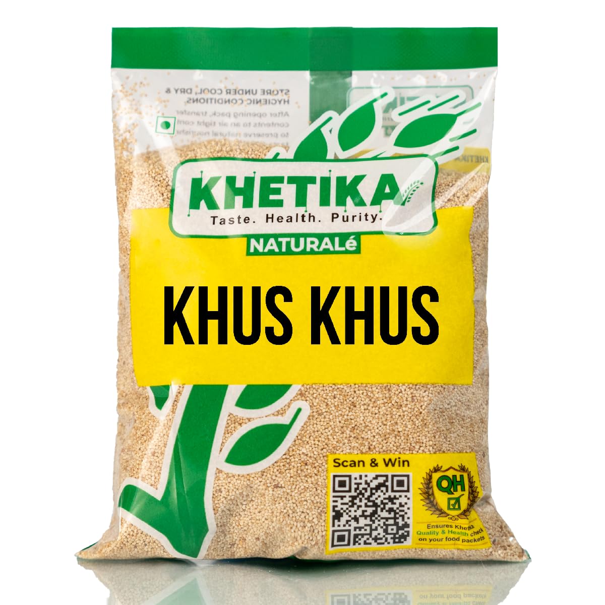 Khetika Naturale Poppy Seeds 100 grams (Khus Khus) | No Added Preservatives
