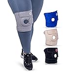 KARM Plus Size Knee Brace for Women & Men Plus Size - Adjustable Knee Support Brace for Meniscus Tear, Arthritis Pain, Compression with Side Stabilizers - Obese People (XL/XXL/3XL Gray)