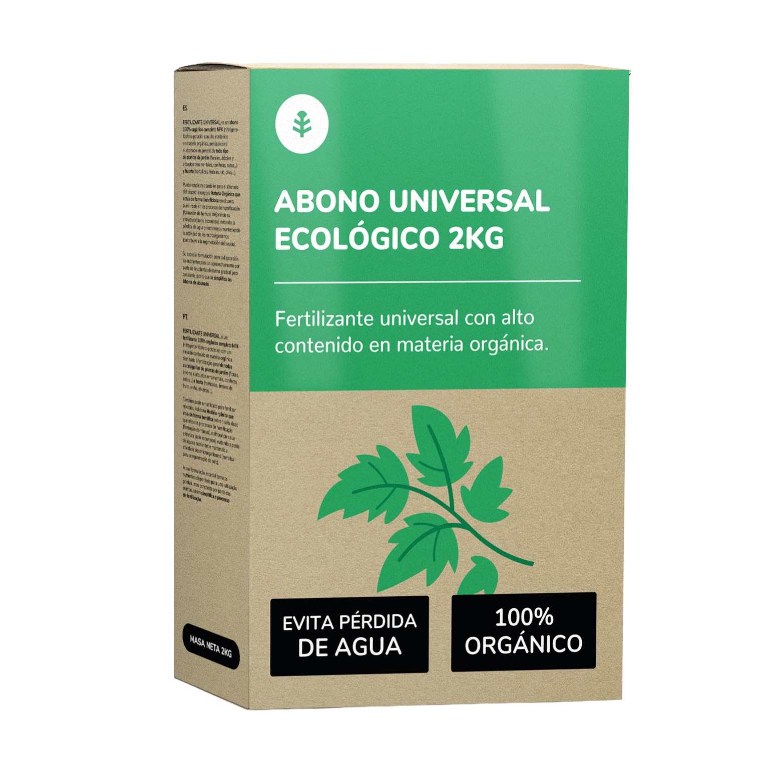 Planeta HUERTO | Abono Eco Universal Planeta Huerto 2 kg - Abono Fertilizante Orgánico Completo para Jardín y Huerta