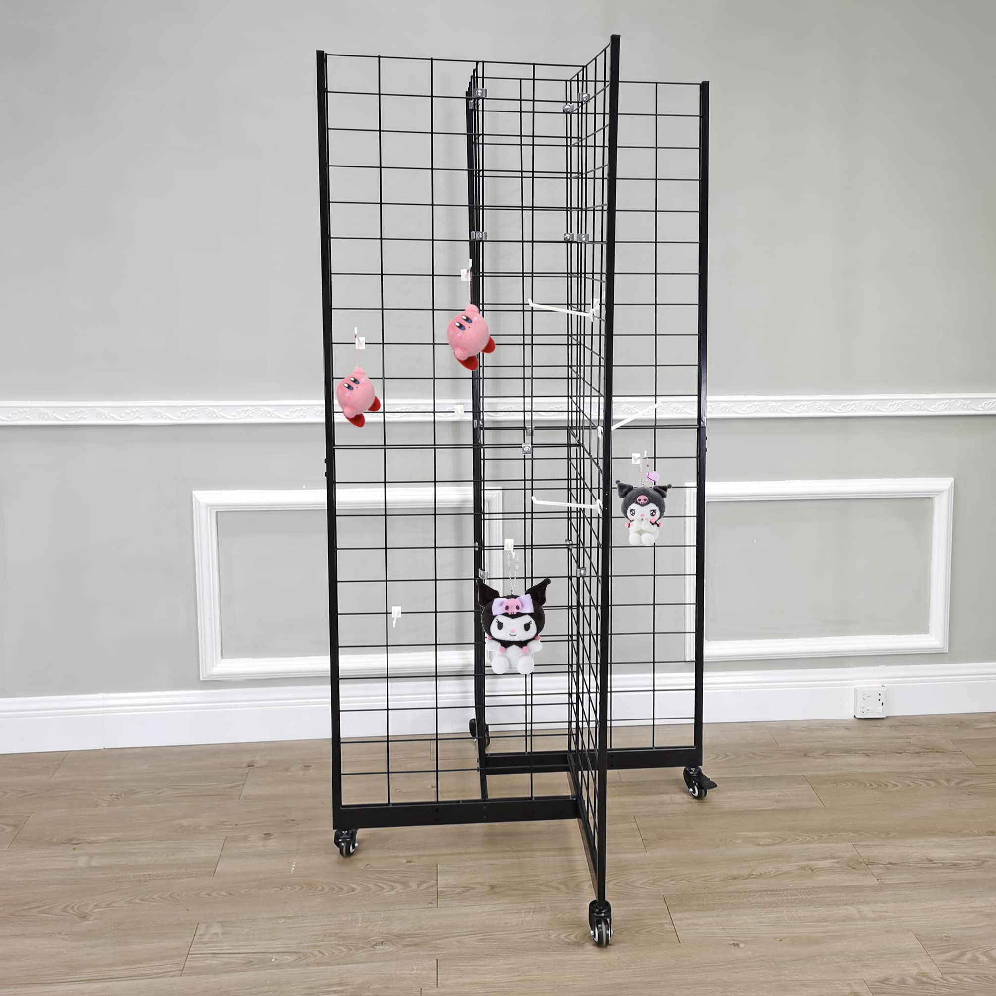 Amazon.com: FixtureDisplays® Four-Sided Gridwall Display Rack