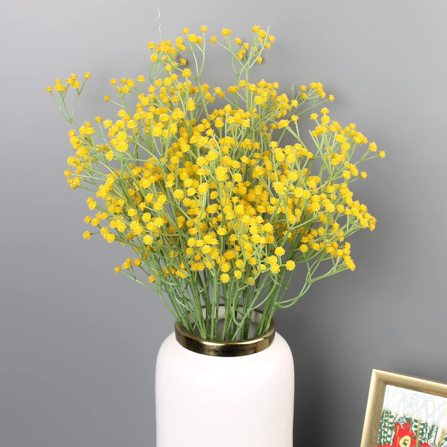 YATUOPNG Artificial Plant In Pot-Artificial Tulip Flower Sticks For Home Decoration | Faux Flowers For Vases | Items For Living Room