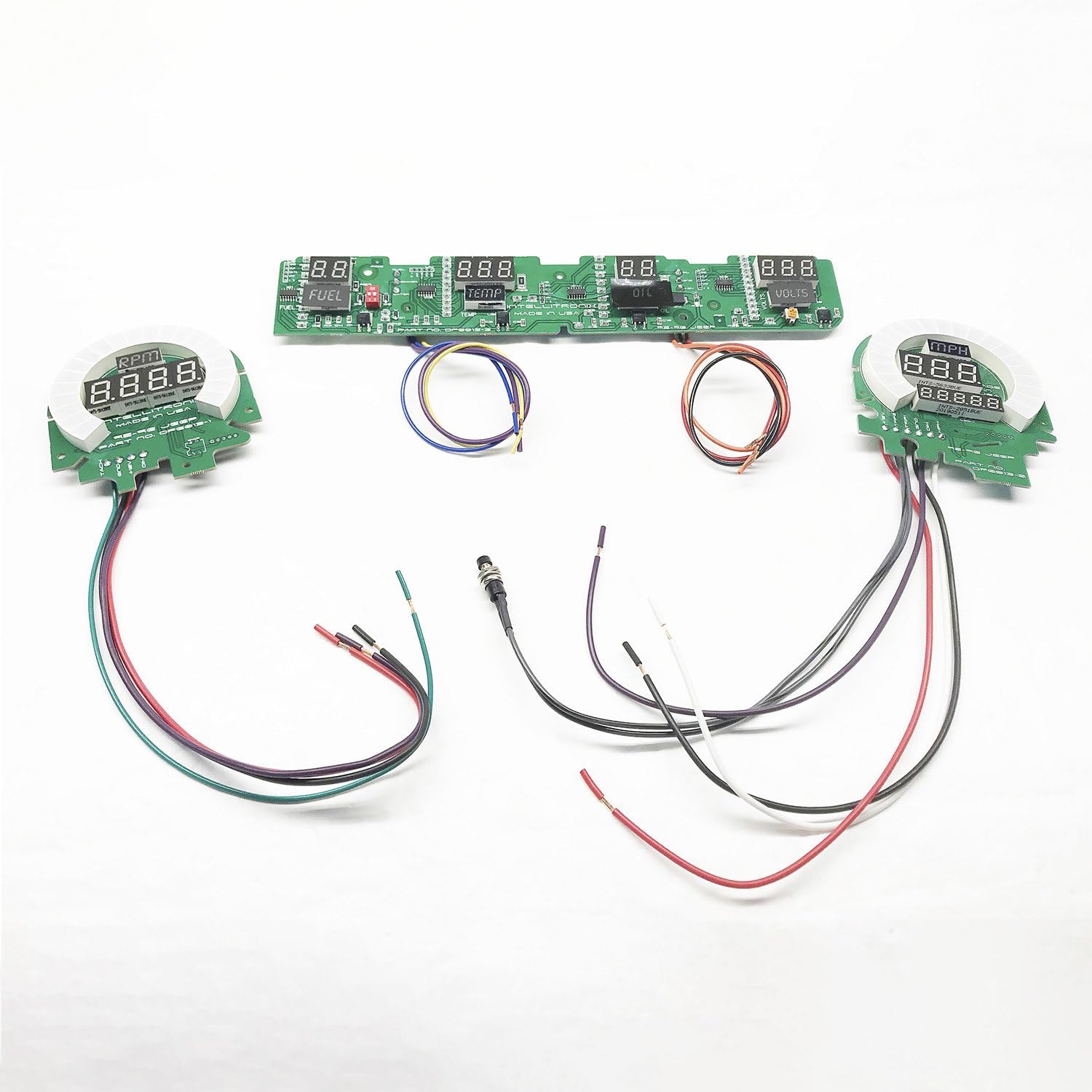 jejeページ Amazon.com: Intellitronix LED Digital Replacement Gauge