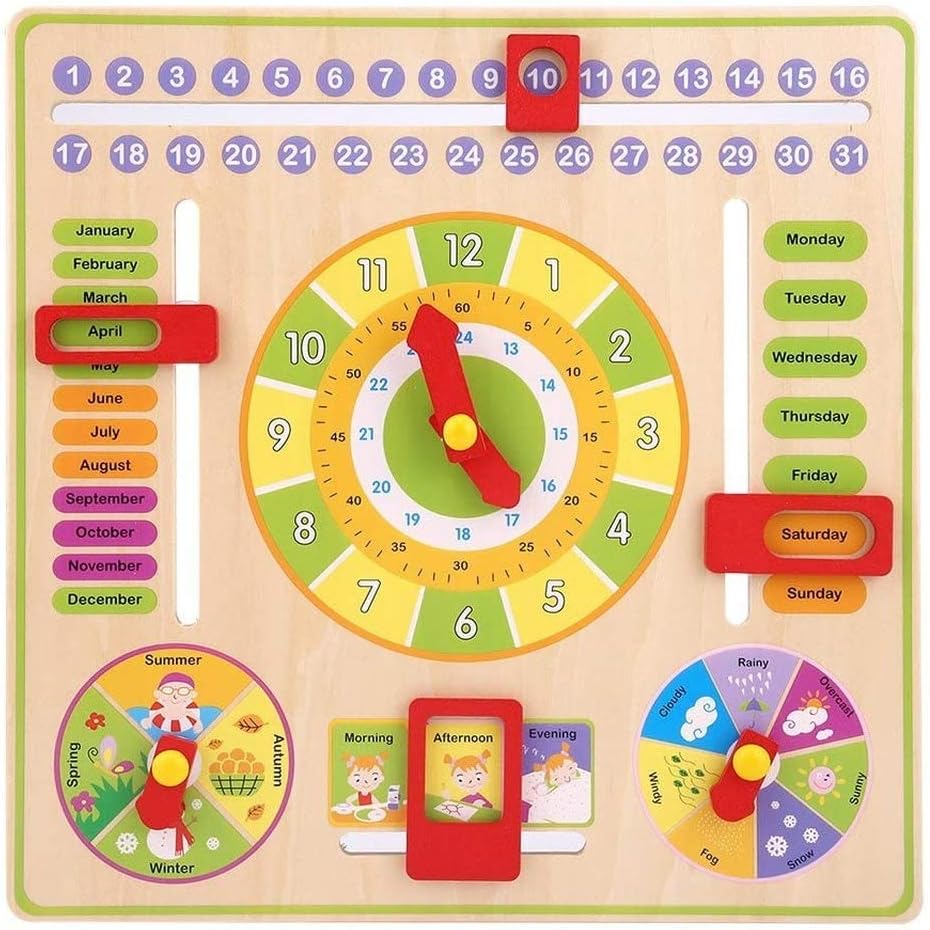 orologio prescolare per l'aula