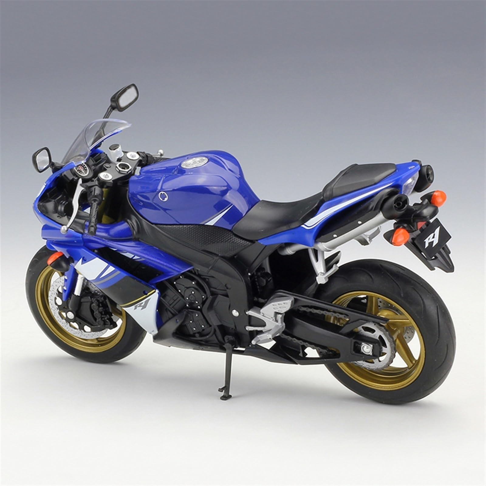 Modello 1/10 Per YAMAHA YZF-R1 Collezione Di Modelli In Metallo Per Moto Simulazione Fonde Sotto Pressione Regali Per(With retail box)