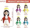 Tiny Jesus Figures 50 Pack, Mini Jesus Figurines Soft Rubber Religious Decorations for Easter and Christian Celebrations