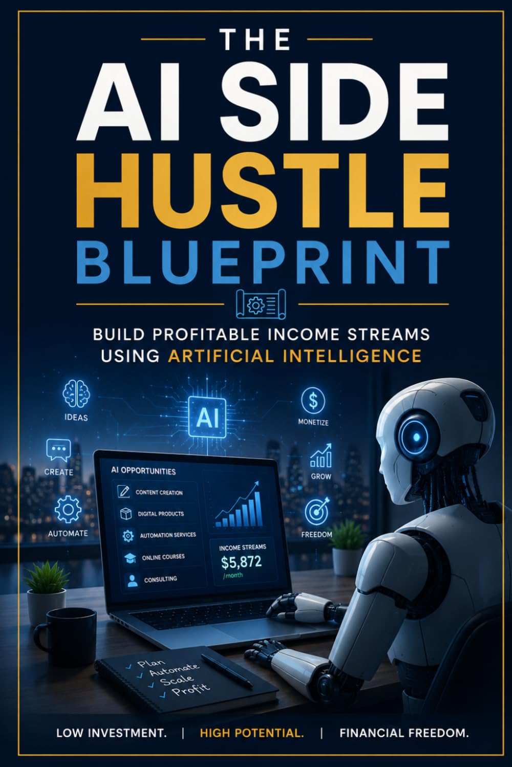 The AI Side Hustle Blueprint: Build Profitable Income Streams Using Artificial Intelligence