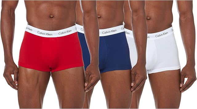 Calvin Klein Bokserki Mężczyźni 3p Low Rise Trunk' (3 w zestawie)