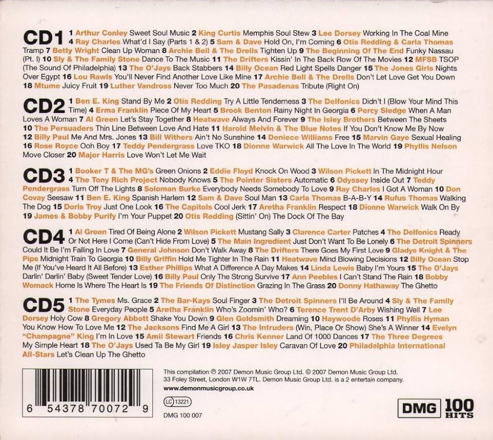 VARIOUS ARTISTS - 100 Hits: Soul / Various - Amazon.com Music